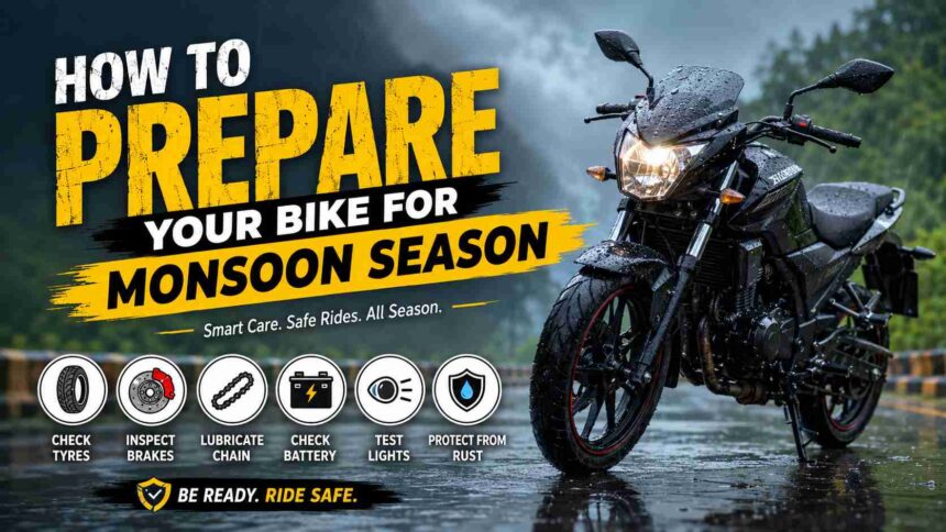 How to Prepare Your Bike for Monsoon Season