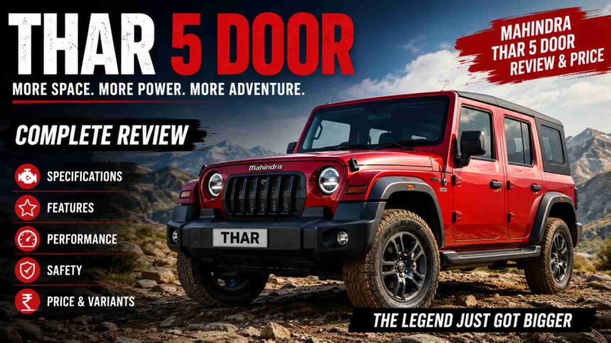 Thar 5 door